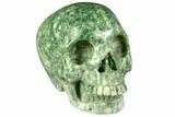 Realistic, Polished Hamine Jasper Skull #151003-1